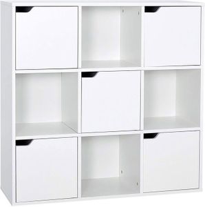 Bibliotheque Cube Blanc Achat Vente Pas Cher