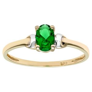 bague or zirconium vert bague or zirconium vert