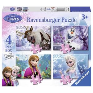 PUZZLE Puzzle - Ravensburger - La Reine Des Neiges - 4 pu