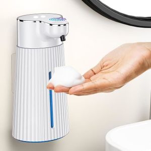 DISTRIBUTEUR DE SAVON Distributeur de savon automatique, fixation murale, sans contact, avec capteur, rechargeable par USB, distributeur de savon mous68