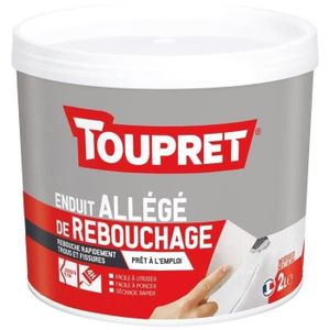 SOUS-COUCHE - ENDUIT Pate à Reboucher TOUPRET Allégée 2L - BCAL02
