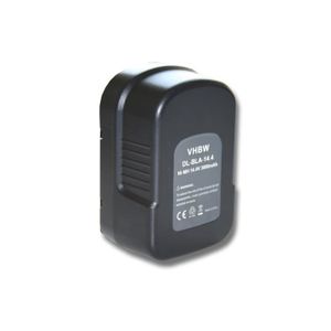 BATTERIE MACHINE OUTIL Batterie NI-MH 3000mAh 14.4V noir pour BLACK & DEC