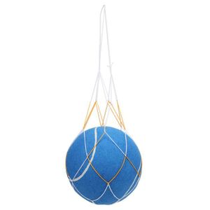BALLE DE TENNIS Vvikizy balle de tennis en caoutchouc Grande balle de Tennis gonflable en caoutchouc de 8 pouces, jouet pour sport cordage Bleu