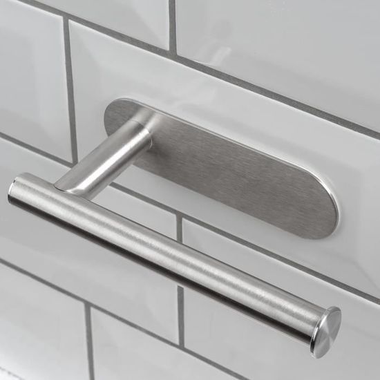 Porte-rouleau De Papier Toilette Autocollant, Fond Ovale, Pour Cuisine