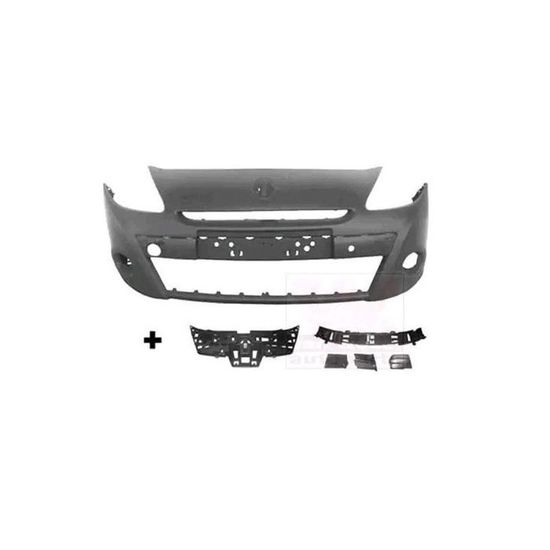 Pare-chocs Avant Renault Clio 3 Phase 2 (2009-2012) 15 Pouces - Qualité Premium à Peindre