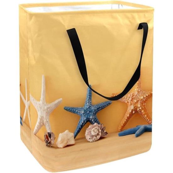 Grand Panier De Rangement En Marbre Géométrique Prismatique, Sac De