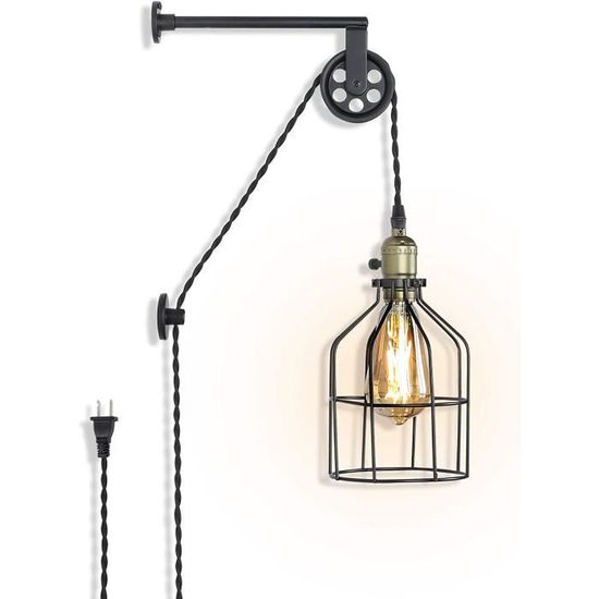 CIYODO 2 Pièces Poulie De Lustre Levage Poulie Simple Fixe Hamecon Drop