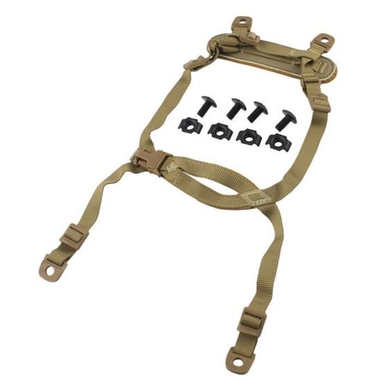 Système De Rétention Wendy CAM FIT - Pour Casque ACH/MICH - œil Droit Dominant - Tailles TAN/OD/BK