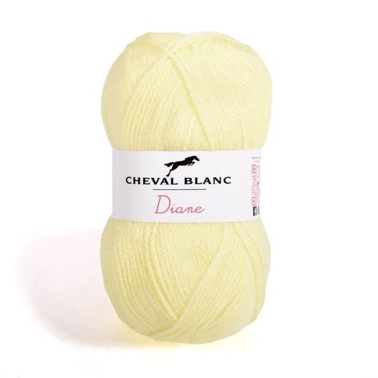 Laine Cheval Blanc Babylux Color – Fil à Tricoter Layette 50g 100% Acrylique – Doux Et Lavable Machine - 5