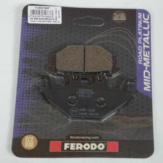 Plaquettes De Frein Ferodo Pour Honda 500 CX Custom (1979-1981) – AVG/AVD – Neuf
