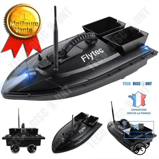 Dilwe Bateau d'appât RC D16C Bateau d'Appât de Pêche Télécommandé Détecteur de Poissons Dilwe Bateau d'appât RC D16C Bateau d'Appât de Pêche Télécommandé Détecteur de Poissons