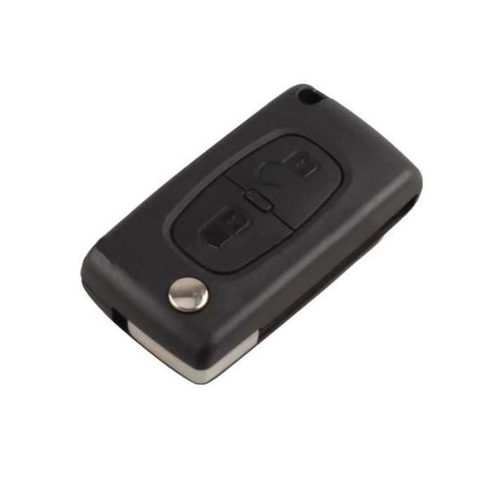 Coque De Remplacement Pour Clé Mercedes ML & SLK (1998-2005) - Boîtier Noir 3+1 Boutons - 6