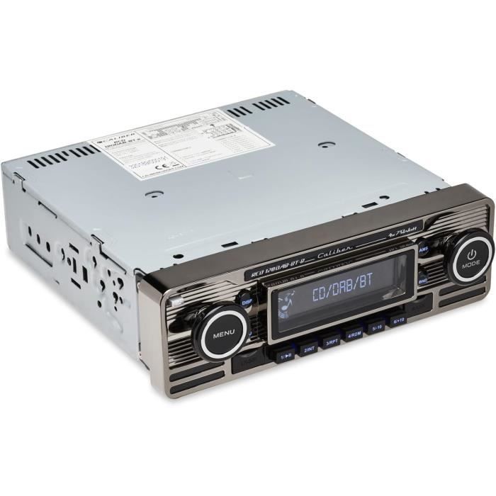 RETRO Radio CD, MP3, USB, SD, RDS, AUX, Chrom