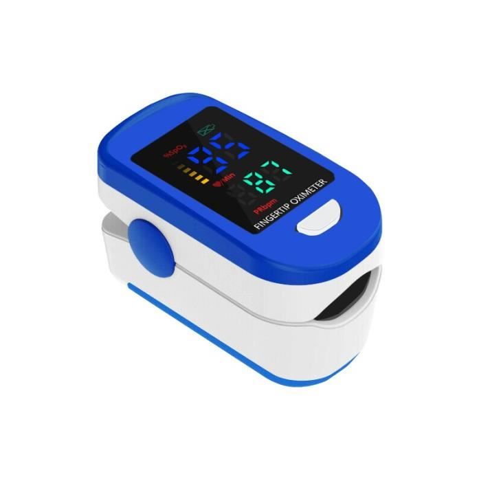Oxymètre De Pouls Bout Du Doigt OLED - Mesure SpO2 Et Fréquence Cardiaque, Certifié CE/FDA, CON-TEC
