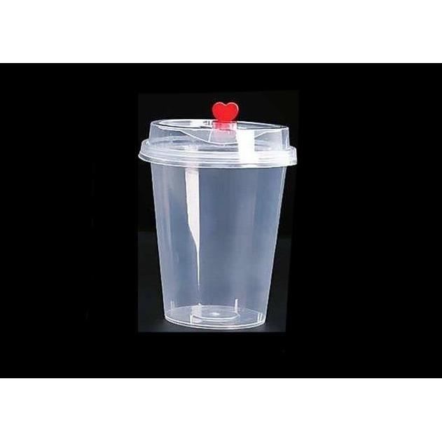 Tasse de thé à bulles transparente - 700 ml