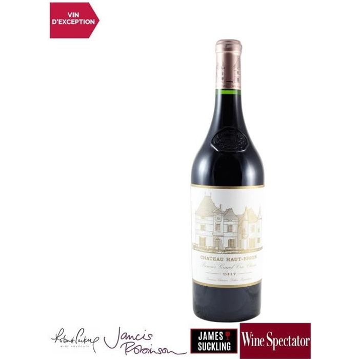 Château Haut-Brion 1er Grand Cru Classé Rouge 2017 - 75cl - Vin Rouge de Bordeaux - Appellation AOC Pessac-Léognan