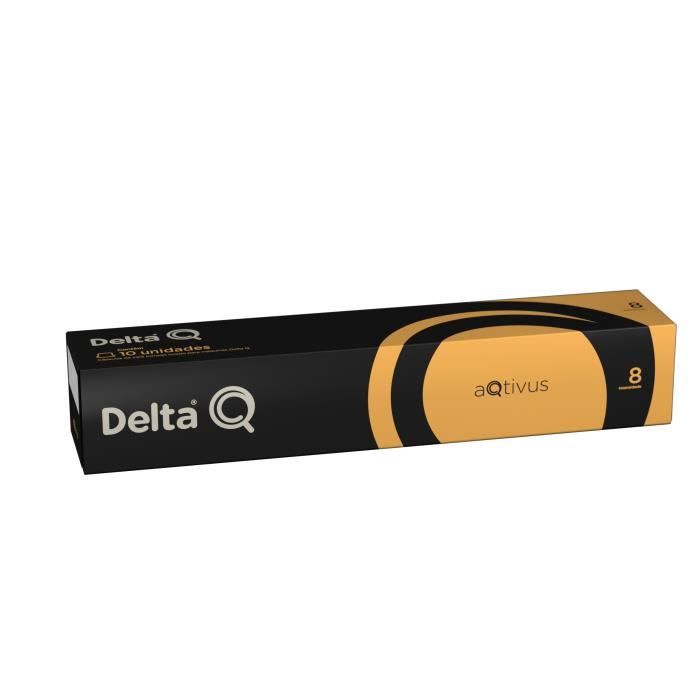 Capsules AQtivus n°8 étui de 10 - Compatible machines Delta Q