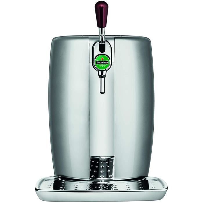 TIREUSE A BIERE Krups BeerTender Silver et chrome, Machine à bière, Pression pour la maison, Tireuse à bi3