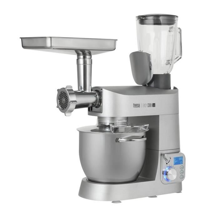 teesa tsa3530 Krome Robot de cuisine, écran LCD, 1200 W, 6 l