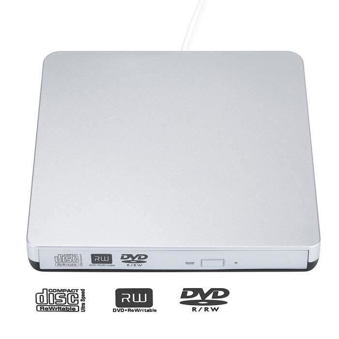 Canva dique dur externe graveur CD lecteur DVD USB