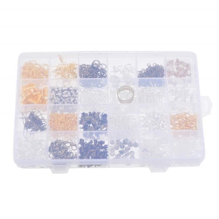 Godagoda Accessoires Bijoux Boucle d\'oreille DIY Crochet Faite Main Outils Set Matériau Boîte Création Manuelle