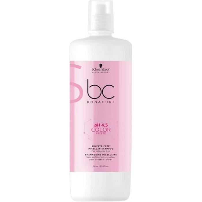 Soins des cheveux Schwarzkopf Professional BONACURE ph 4.5 Color Freeze Micellar Sulfate Free Shampooing 147825