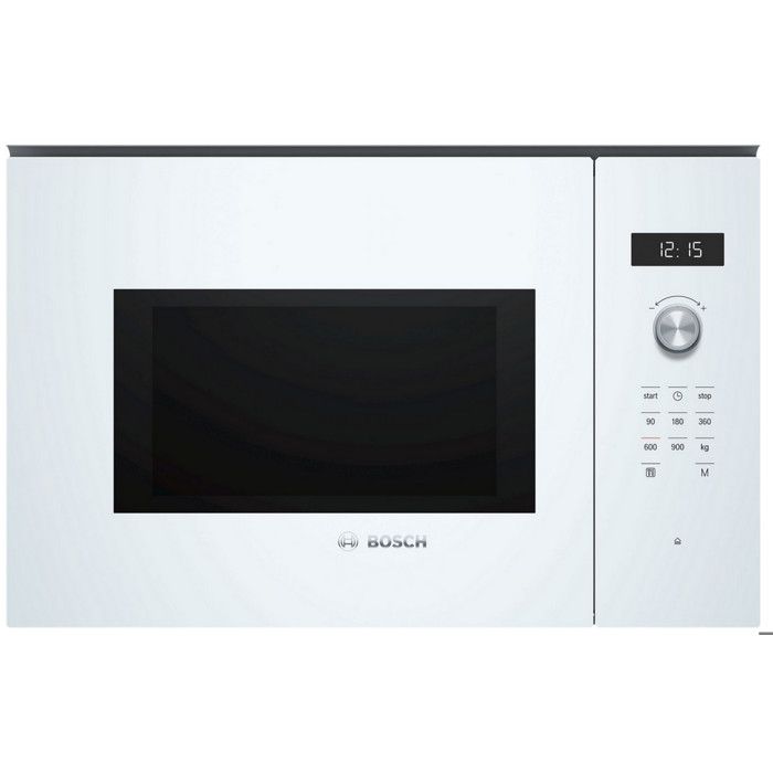 Bosch Serie | 6 BFL554MW0 Four micro-ondes monofonction intégrable 25 litres 900 Watt blanc