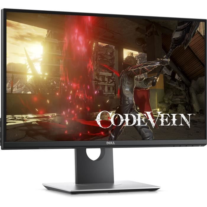 DELL S2417DG - Ecran 24 pouces QHD - Dalle TN - 1ms - 75Hz - HDMI/DP/USB - Technologie Nvidia G-Sync