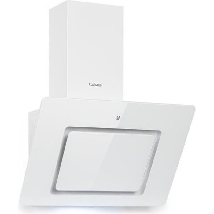 Klarstein Sofia 60 Hotte murale aspirante 60cm - Extraction 300 m³-h- 65dB - Touch-Control- Classe B