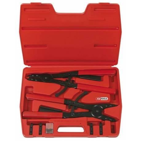 Coffret de pince à circlips intérieur et extérieur, 14 pièces