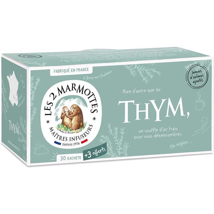 LES 2 MARMOTTES Infusion Thym
