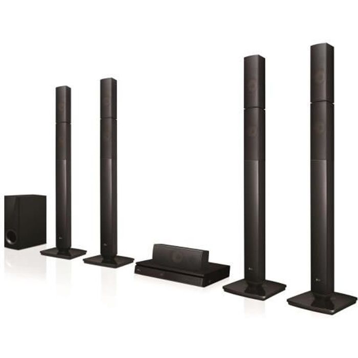 Lg Lhb655nt - Système Home Cinéma 5.1 1000w - Lecteur Blu-ray, Bluetooth, Dlna - Hdmi, Usb - Noir