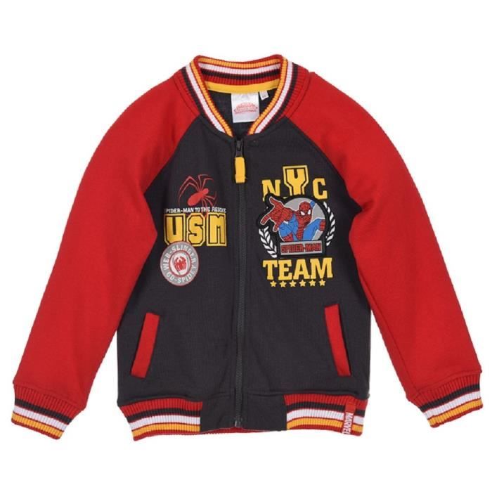 TEDDY Veste Garçon Spiderman