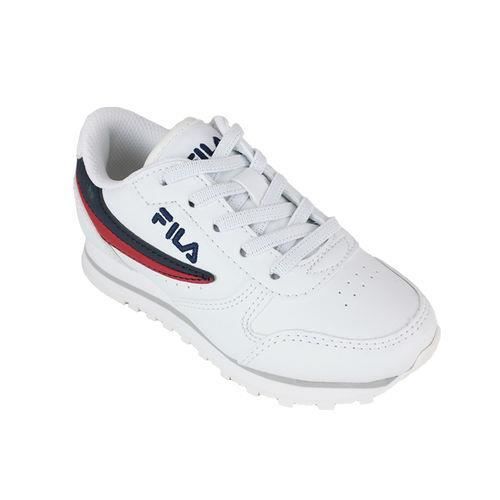 Fila orbit low kids white/dress blue