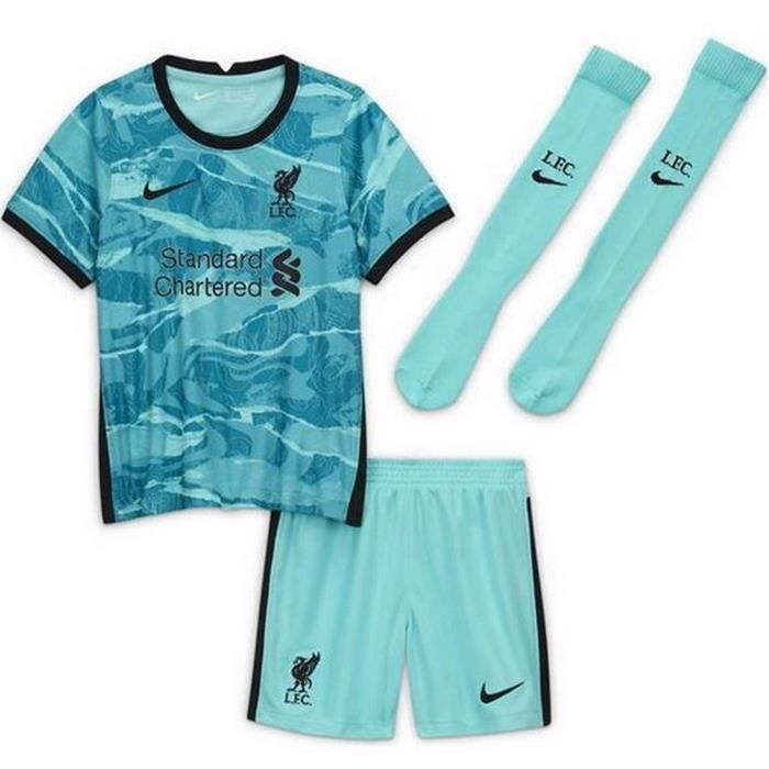 Mini-Kit Officiel Enfant Nike Liverpool Extérieur Saison 2020-2021