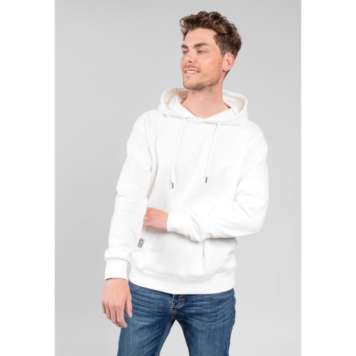 Sweat à capuche Deeluxe Redo - blanc - L