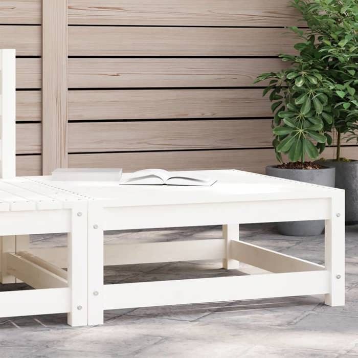 vidaXL Repose pied de jardin 70x70x30 cm