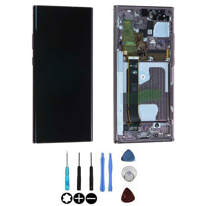Originale Ecran LCD & Vitre tactile Assemblés Sur Châssis Pour Samsung Galaxy Note 20 Ultra 5G N986B
