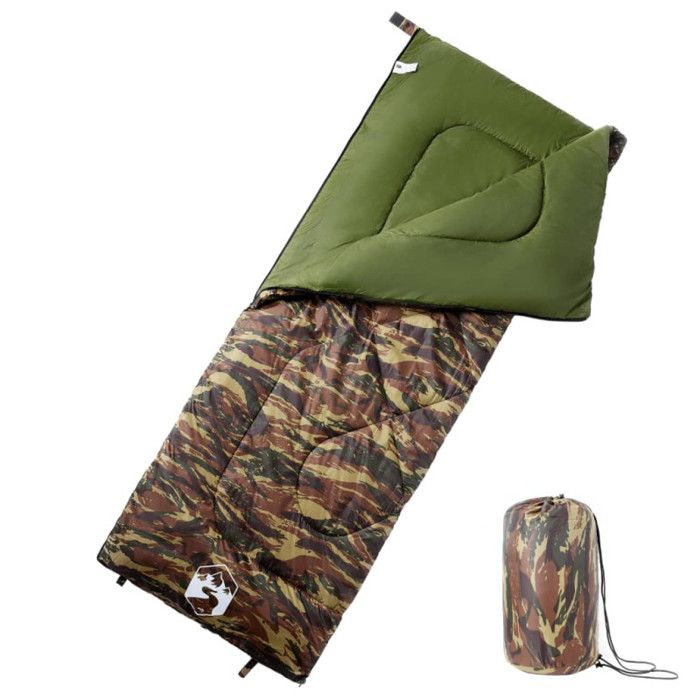 Sac de couchage - vidaXL - 94461 - Camouflage - Polyester 190T - 190x72 cm