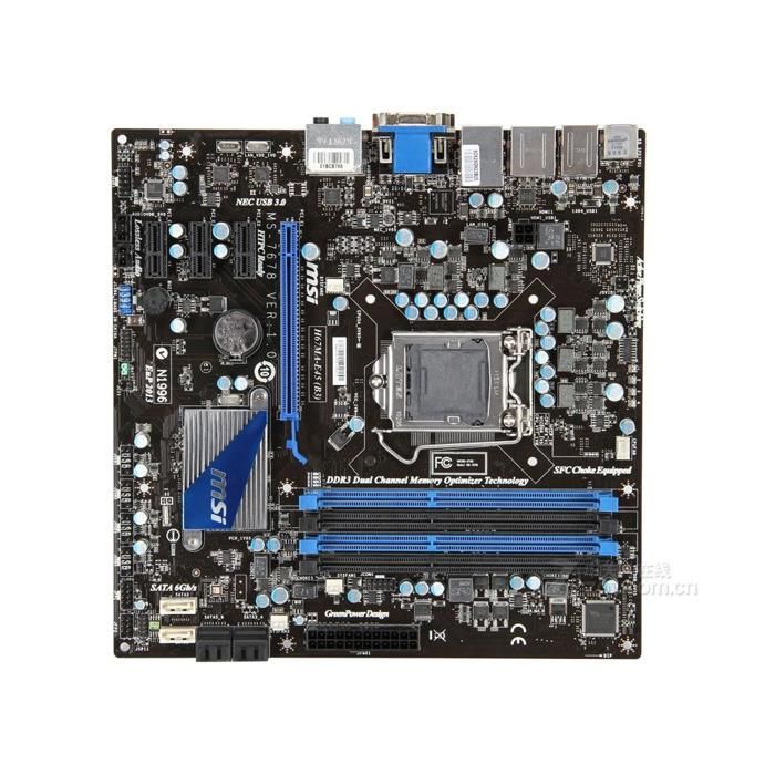 Carte mère MSI H67MA-E45(B3) Intel H67 LGA 1155 4xDDR3 SDRAM 32 Go Micro ATX - Msi