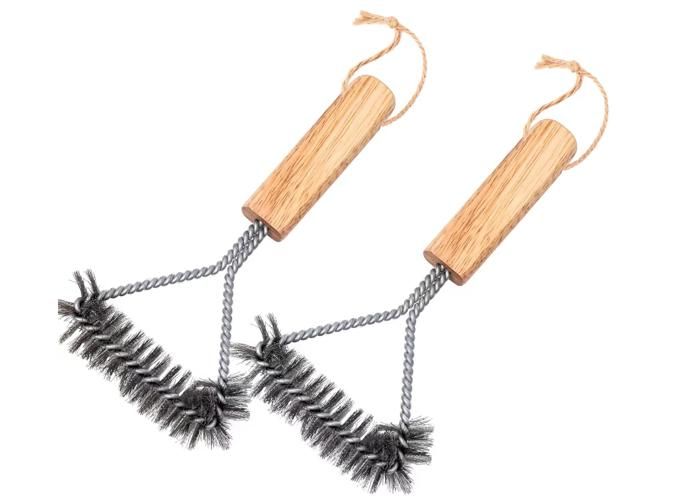 Brosse Nettoyage Barbecue Brosse Barbecue 18 pouces Three-tête Fil