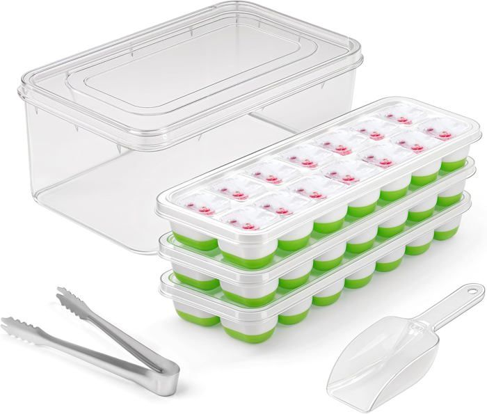 Boite A Fromage Pour Frigo MDesign Boîte De Rangement (lot De 2) U2013 Bac Alimentaire En Plastique Rangement Cuisine