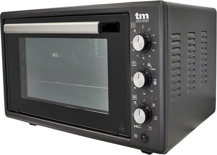 Four à Convection De Table TM Electron 20L – 1500W – 5 Fonctions – Minuterie 90 Min – 80 à 250°C