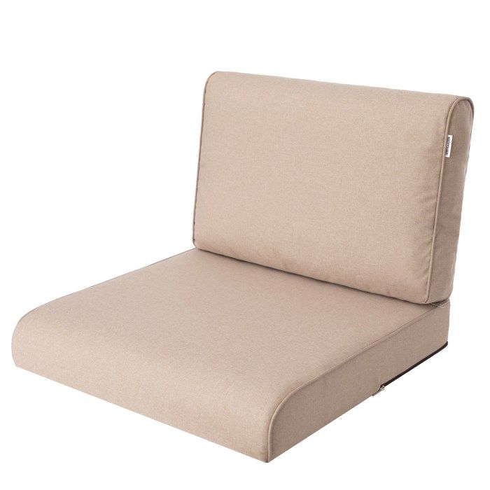 Coussin - HOBBYGARDEN - Nel - Beige - 70x70 cm - Extérieur