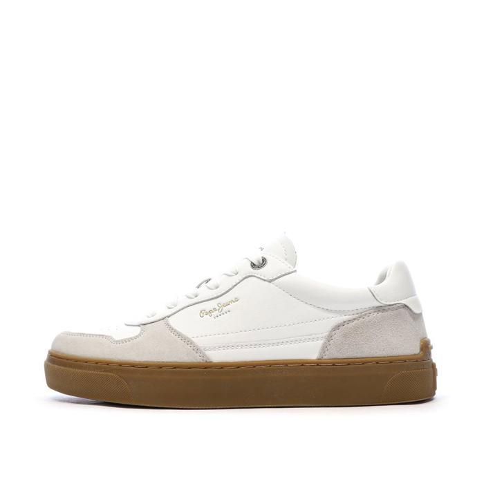 Pepe Jeans Baskets Blanches Homme Pepe jeans Camden One