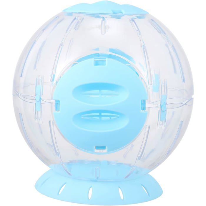 Meilleurs prix pour Boule pour Hamster Transparent pour Hamsters Gerbilles Rats et Autres Petits Animaux Améliore Activité Divert ROUE EXERCICE RONGEUR