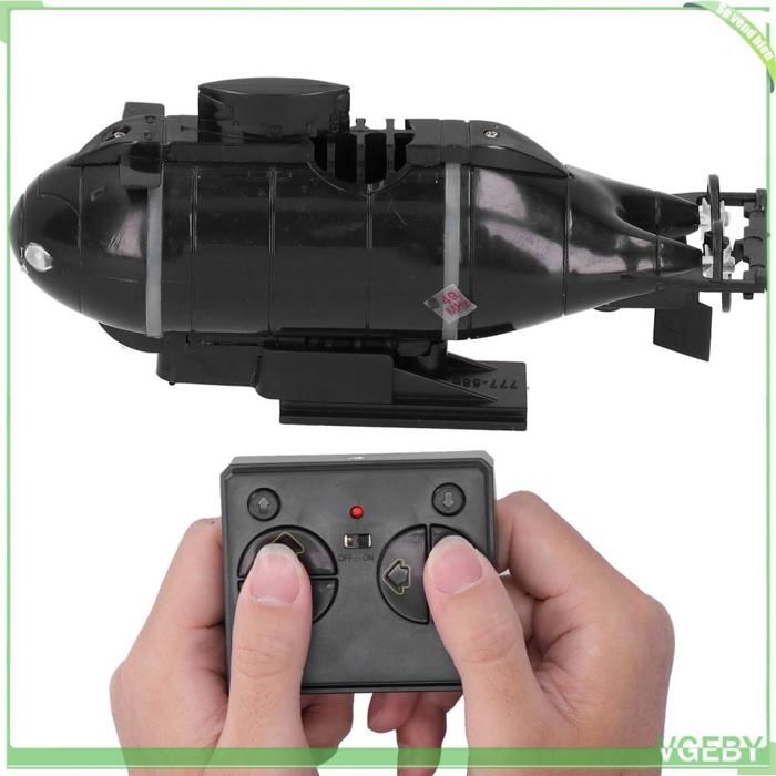 Fafeicy Jouet sous-marin Sous-marin RC Jouet télécommandé sans Fil 24 G pour Enfants avec Fonctions de Virage jeux
