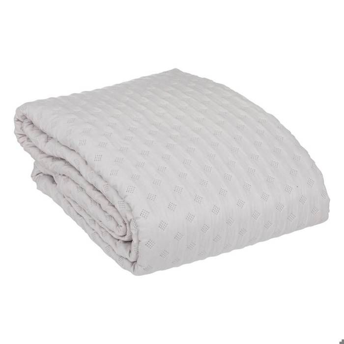 Dessus de lit Kalia 240x260cm beige Dessus de lit Kalia 240x260cm beige