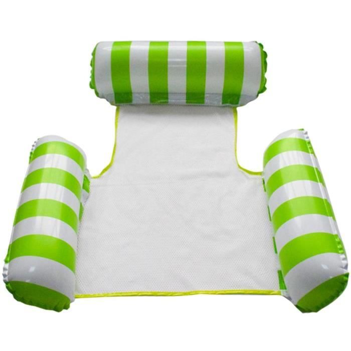 Hamac d'eau - Chaise Longue Gonflable - PVC Écologique - Confort