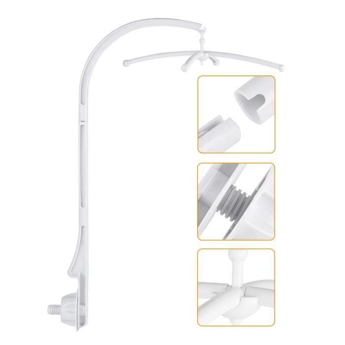 Porte-cloche pour lit de bébé support de bras suspendu de décoration de jouet de cloche de lit mobile de lit de bébé -CHE